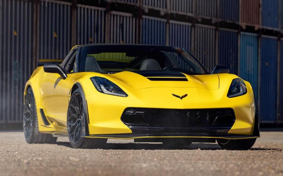 Chevrolet Corvette Grand Sport Convertible on Vossen Wheels (HF-2) '2019